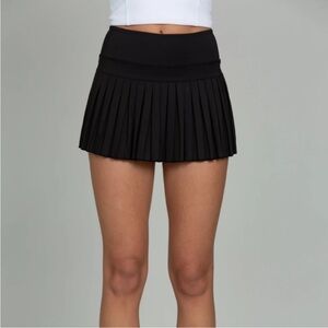 Black Athletic Skirt
